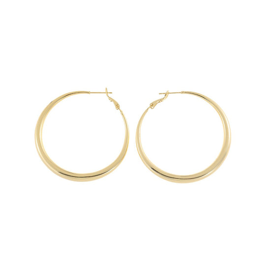 Pendientes de aro Lola grandes - Oro 14K